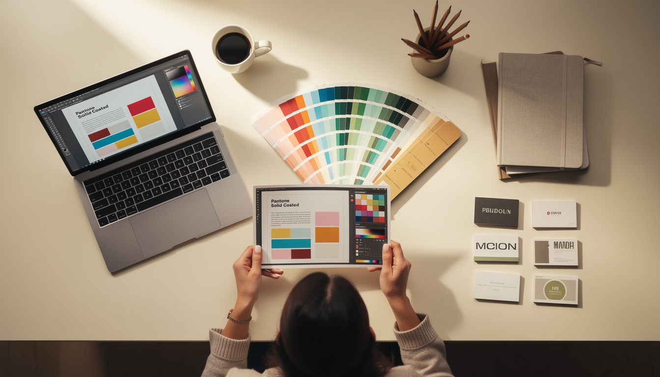 Zarządzanie kolorami CMYK i Pantone w przygotowaniu do druku offsetowego
